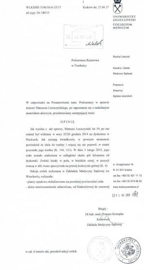[VIDEO]: Nie wierzę w rzetelną sekcję zwłok Magdaleny Żuk we Wrocławiu, Krakowie ani nigdzie w Polsce. Nawet po ekshumacji mojego 19-letniego syna, zabitego paralizatorami, kręcą i mataczą! - alarmuje matka Agnieszka Leszczyńska