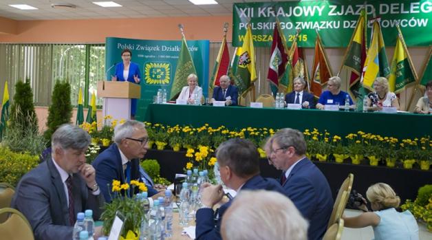 Premier Ewa Kopacz gościem zjazdu działkowców